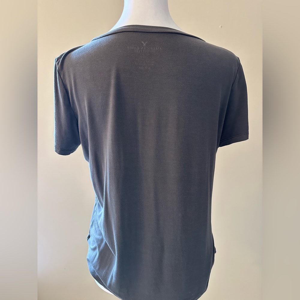 ❤️ American Eagle Soft & Sexy Grey/Gray T shirt Size S - Picture 3 of 3